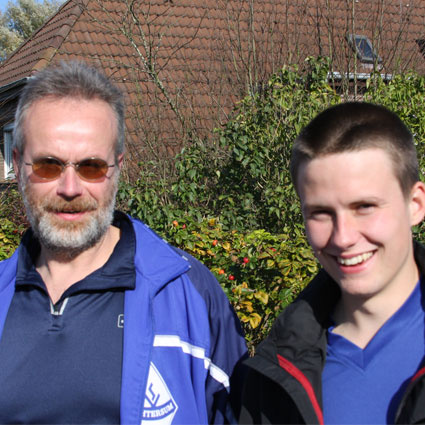 Erwin und Marvin, Ems-Jade-Läufer 2007, SV Ochtersum