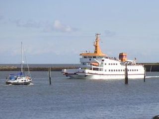 Der Langeooger Hafen